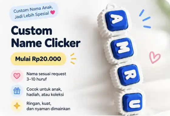 Think3D Custom Name Clicker mulai Rp25.000